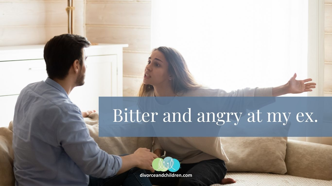 bitter and angry co-parent